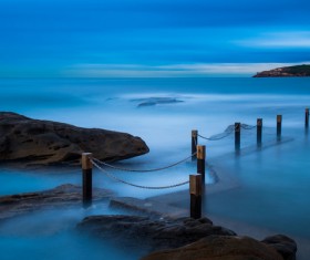 Blue beautiful seaside HD picture