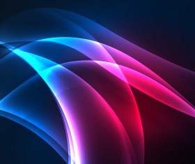 Blue with purple wavy bright background vector 02