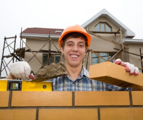 Bricklayer Stock Photo 02