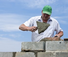 Bricklayer Stock Photo 03