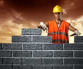 Bricklayer Stock Photo 05