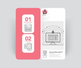 Brochure cover design creative vector 05