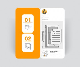 Brochure cover design creative vector 06