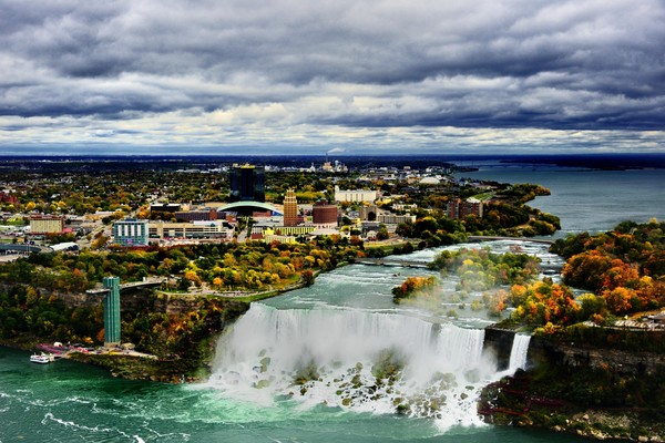 Canada Niagara Falls Stock Photo