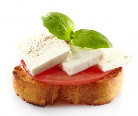 Cheese bread slice HD picture