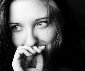 Close-up portraits Stock Photo 02