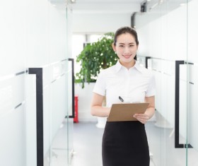 Confident workplace women Stock Photo