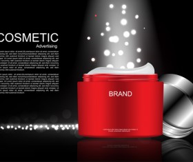 Cosmetic advertsing with dark background 05
