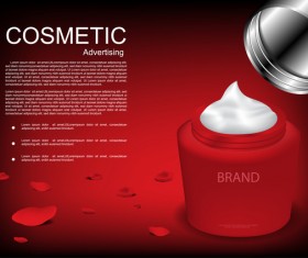 Cosmetic advertsing with dark background 08