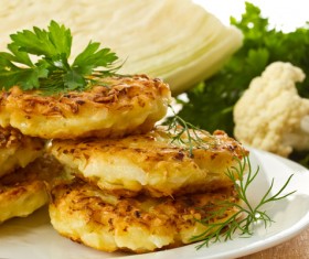 Crisp pancakes HD picture