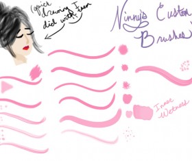 Custom Photoshop Brushes set