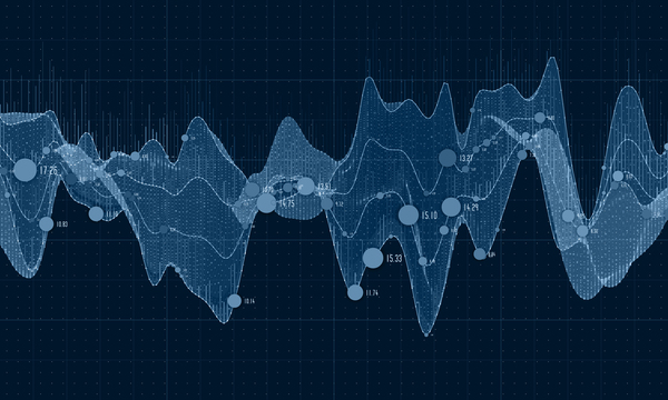 Data curve graphs vector template 02