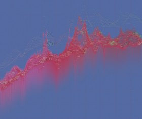 Data curve graphs vector template 15