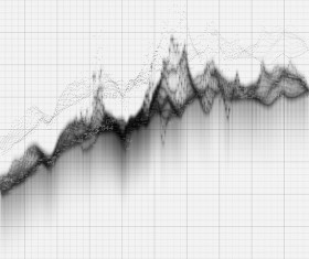 Data curve graphs vector template 17