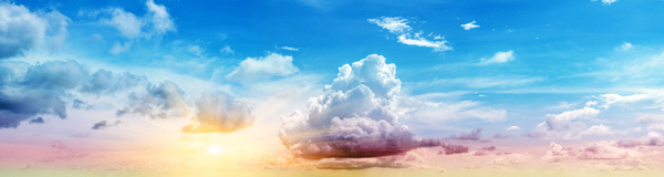 Delicate thin clouds HD picture