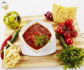 Delicious Sauce Cheese Vegetable Salad Oil HD picture