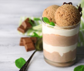 Delicious ice cream cold drink Stock Photo 17