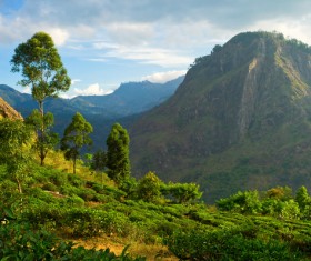 Distant hills HD picture