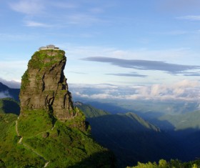 Fanjingshan landscape Stock Photo