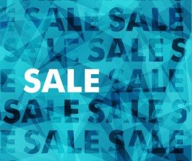Fashion sale background design vector