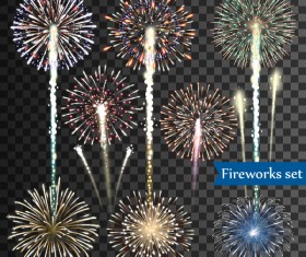 Fireworks illustration design vector