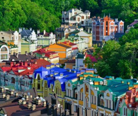 Garden City Kiev Stock Photo 01