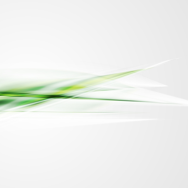 Green line abstract art background vector