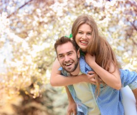 Happy young couple HD picture