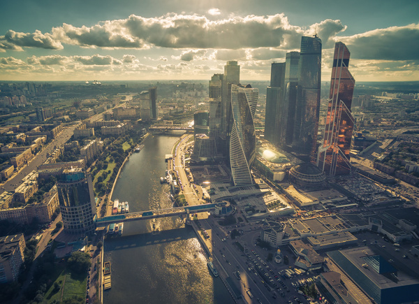 International metropolis of Moscow Stock Photo 12