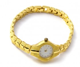 Ladies diamond watch Stock Photo 09