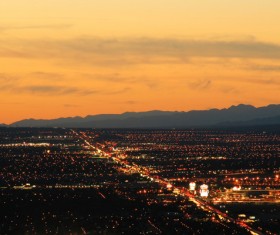 Las Vegas Nevada Desert Night HD picture 01