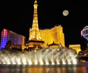 Las Vegas Nevada Desert Night HD picture 02