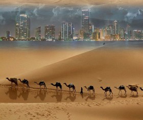 Magnificent mirage Stock Photo