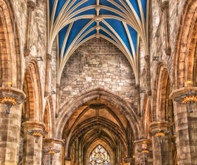 Medieval cathedral Stock Photo