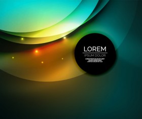 Modern spectrum bright background vector