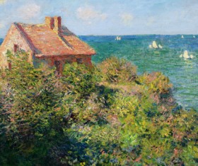 Monet oil painting Stock Photo 04