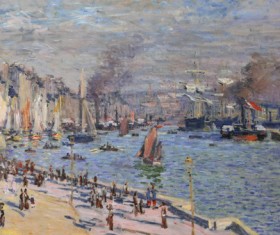 Monet oil painting Stock Photo 07