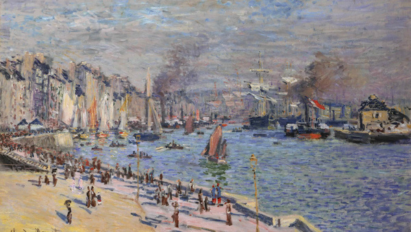 Monet oil painting Stock Photo 07