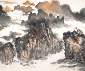 Natural scenery landscape painting HD picture