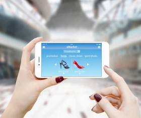 Online Shopping Stock Photo