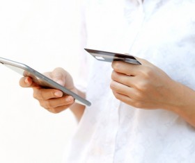 Online shopping payment Stock Photo 01