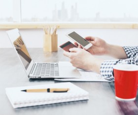 Online shopping payment Stock Photo 02