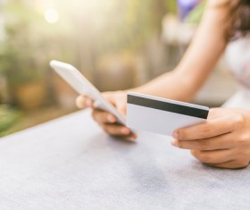 Online shopping payment Stock Photo 03