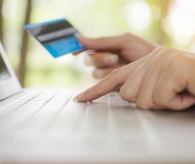 Online shopping payment Stock Photo 05