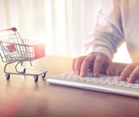 Online shopping payment Stock Photo 06