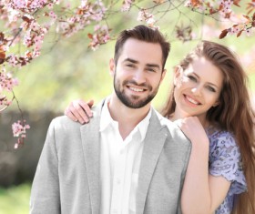 Outdoor sweet couple HD picture