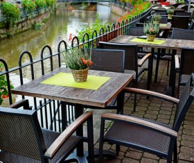 Outdoor terrace cafe HD picture 04
