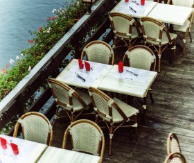 Outdoor terrace cafe HD picture 14