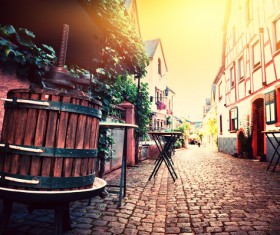 Outdoor terrace cafe HD picture 17