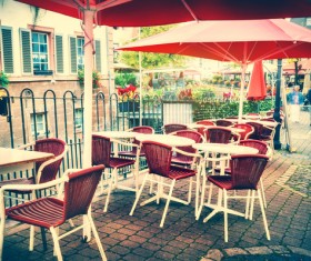 Outdoor terrace cafe HD picture 18